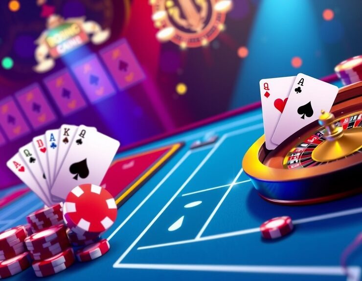 Live dealer blackjack table on mobile